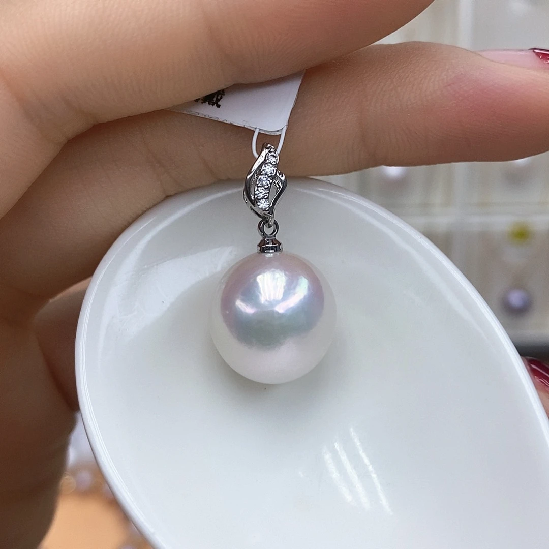 项链淡水珍珠合金