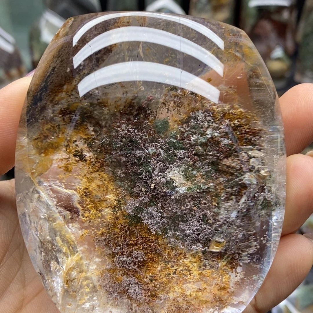 水晶未镶嵌珠宝半成品