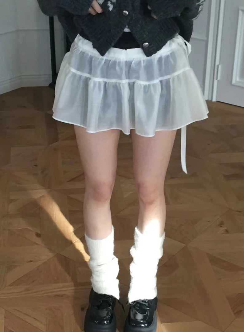 【NO退NO换】狮子姐姐推荐STB装饰小围裙蕾丝蕾丝白色百搭夏季甜美