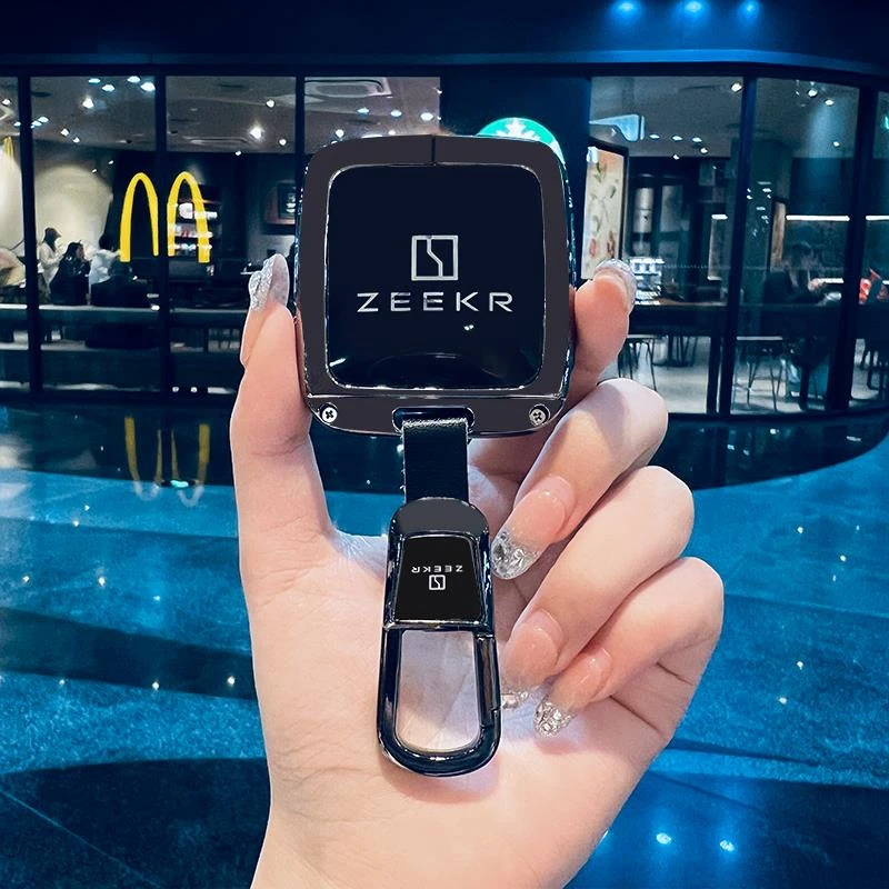 25款极氪001钥匙套007汽车009极客7x新ZEEKR蓝牙极氪x壳mix扣2025