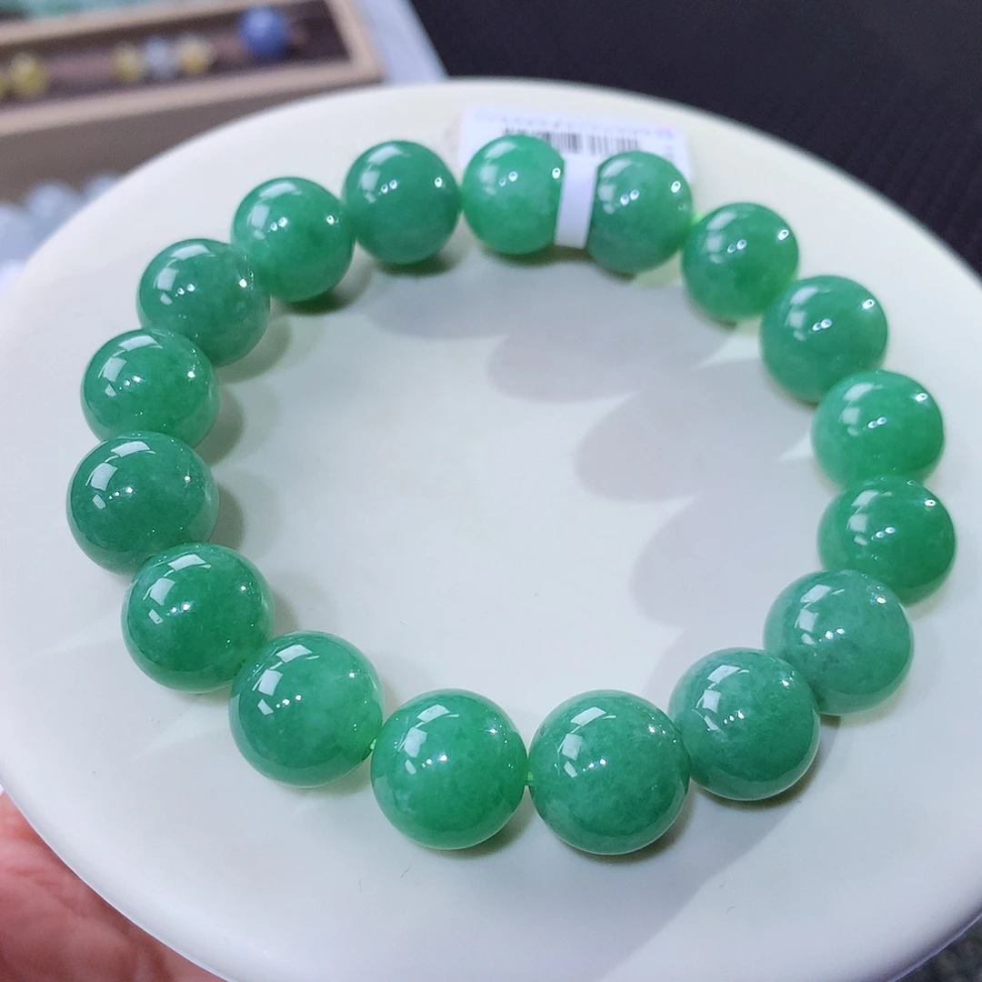 未镶嵌手串翡翠翡翠卡12