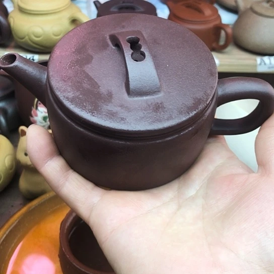 紫砂茶壶紫泥汗瓦170豪升左右