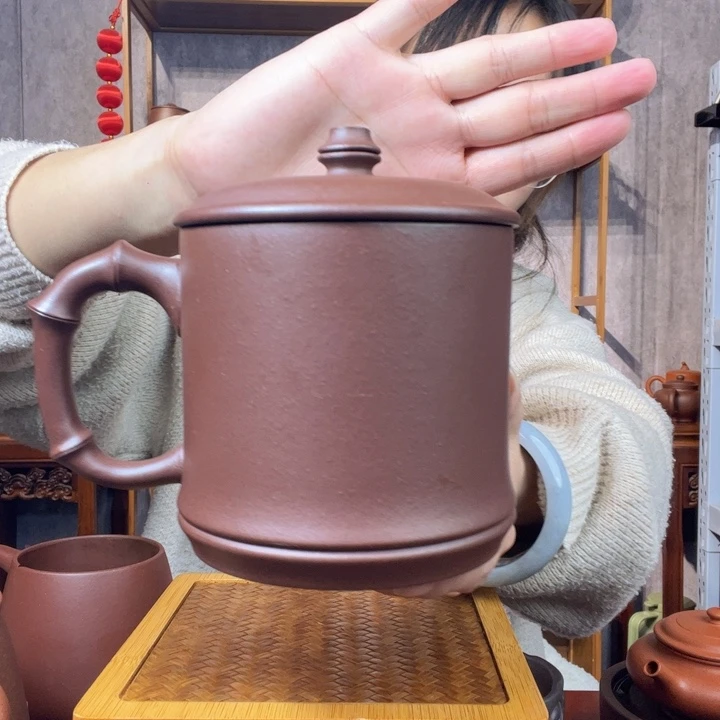 茶杯紫砂原矿紫砂杯