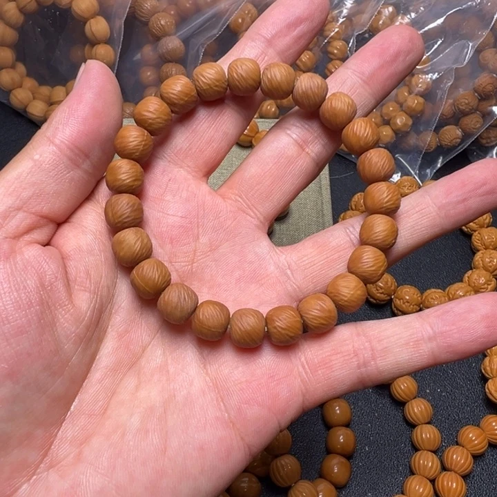 猴头核桃手串云锦10