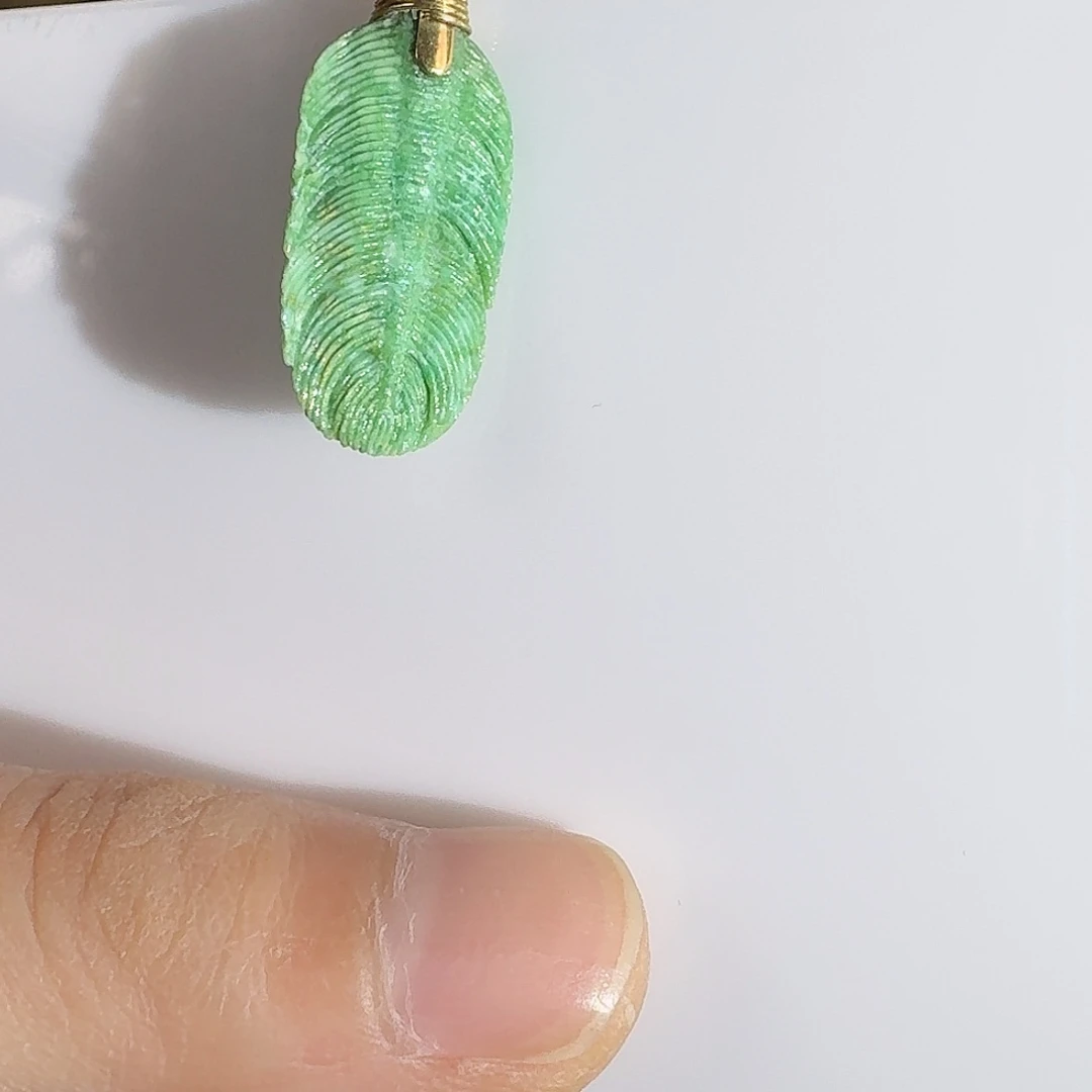 绿松石18K金镶嵌珠宝奇石