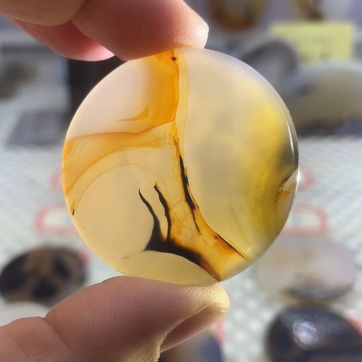 玛瑙/玉髓合金颈饰