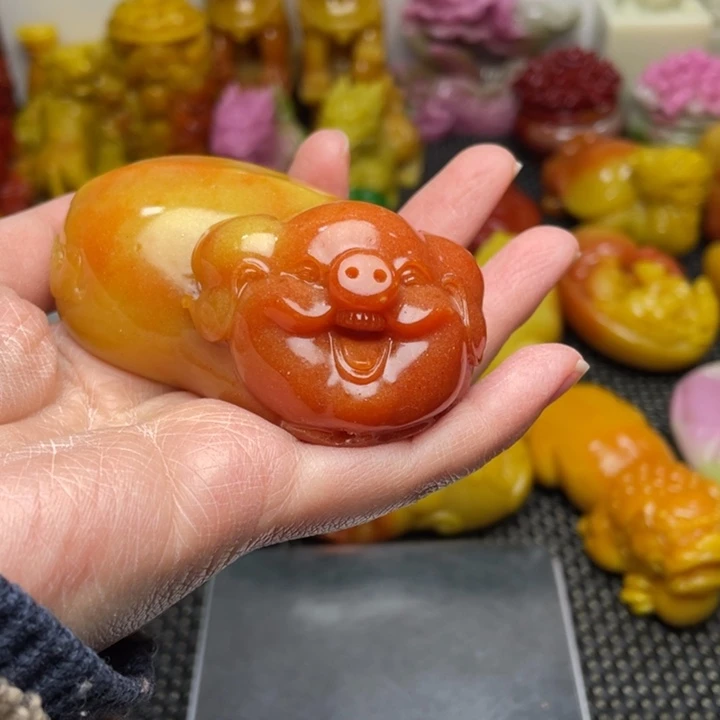 奇石手把件清仓特价