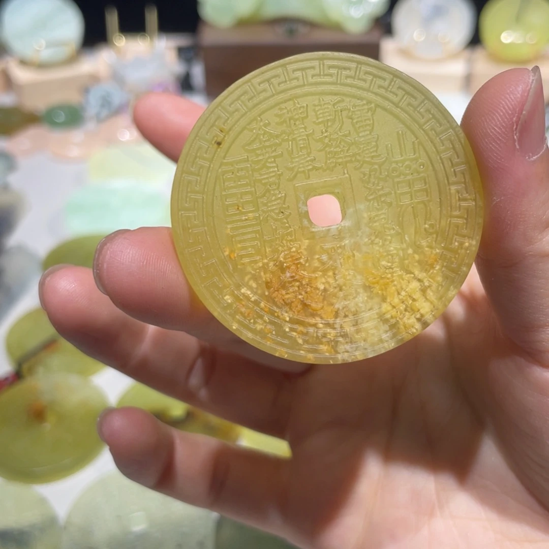 岫玉未镶嵌颈饰颈饰10