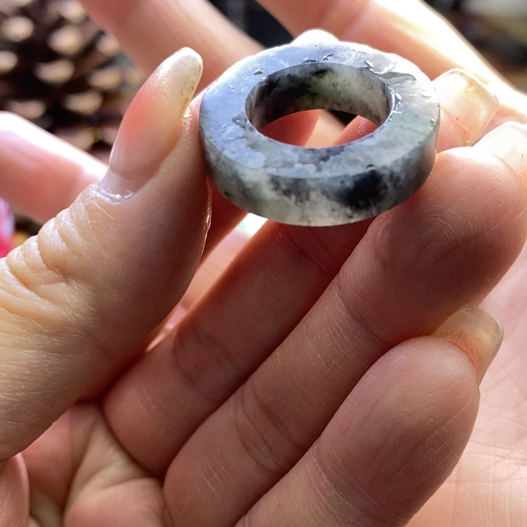 定制翡翠戒指10/14号未镶嵌