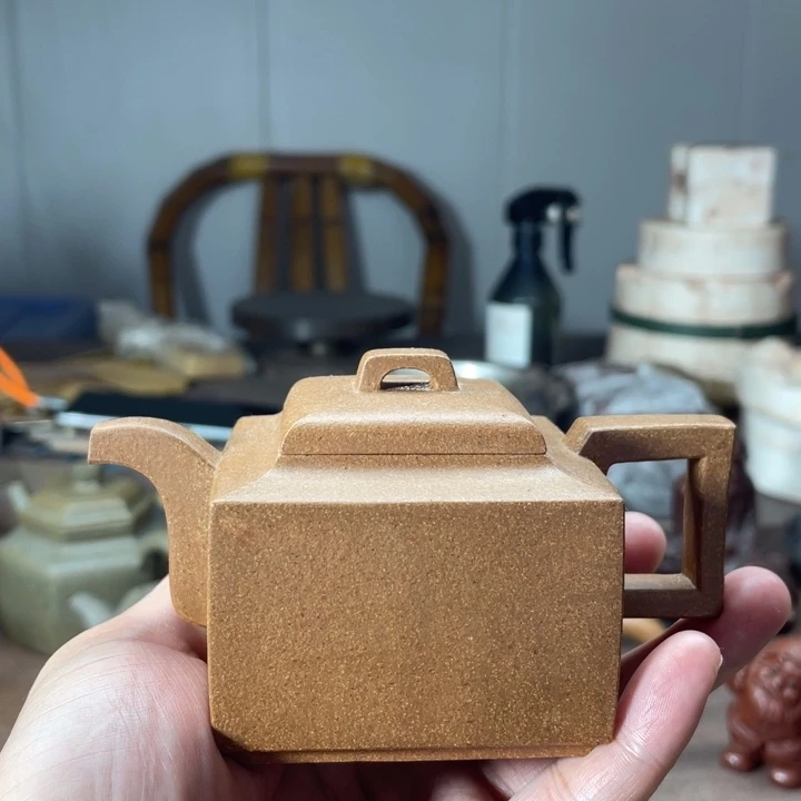 茶壶紫砂黄金段亚明四方