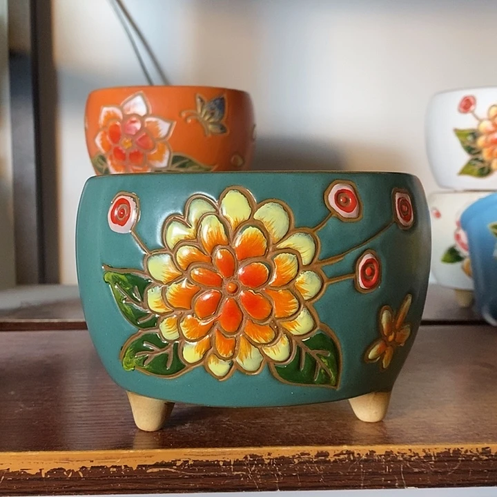 韩式多肉植物花盆