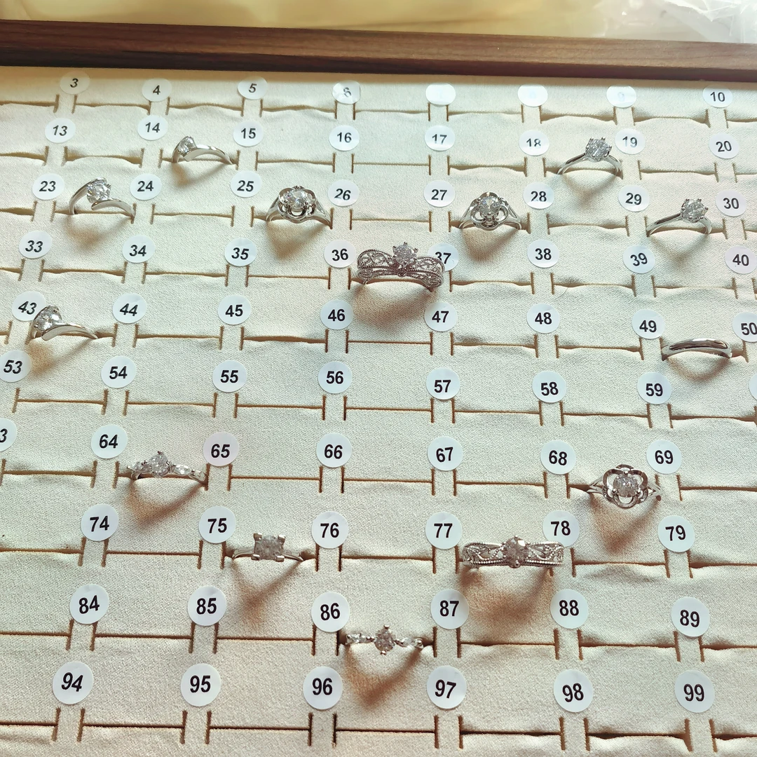 合金戒指 时尚精致福利戒指盘【直播专用 请勿随意拍】开口