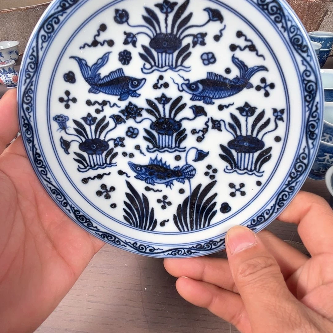 杯青花瓷器青花瓷器