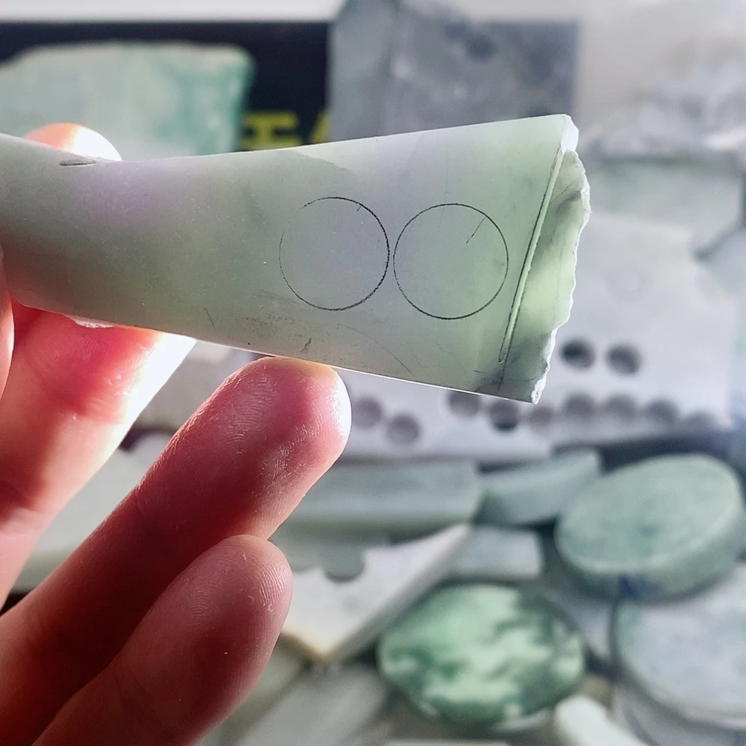 散珠翡翠天然缅甸翡翠a货24