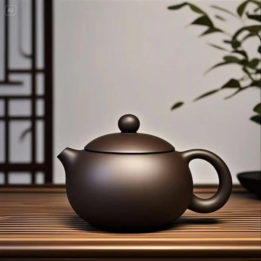 宜兴紫砂小品西施