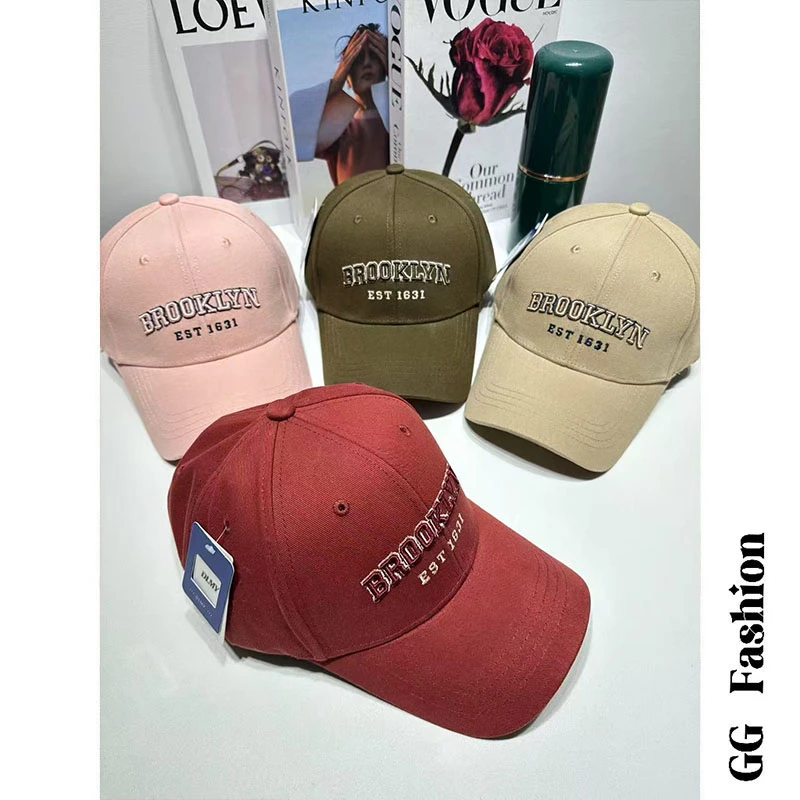 【cityboy】新款ins刺绣字母情侣棒球帽软顶刺绣鸭舌帽子潮时尚