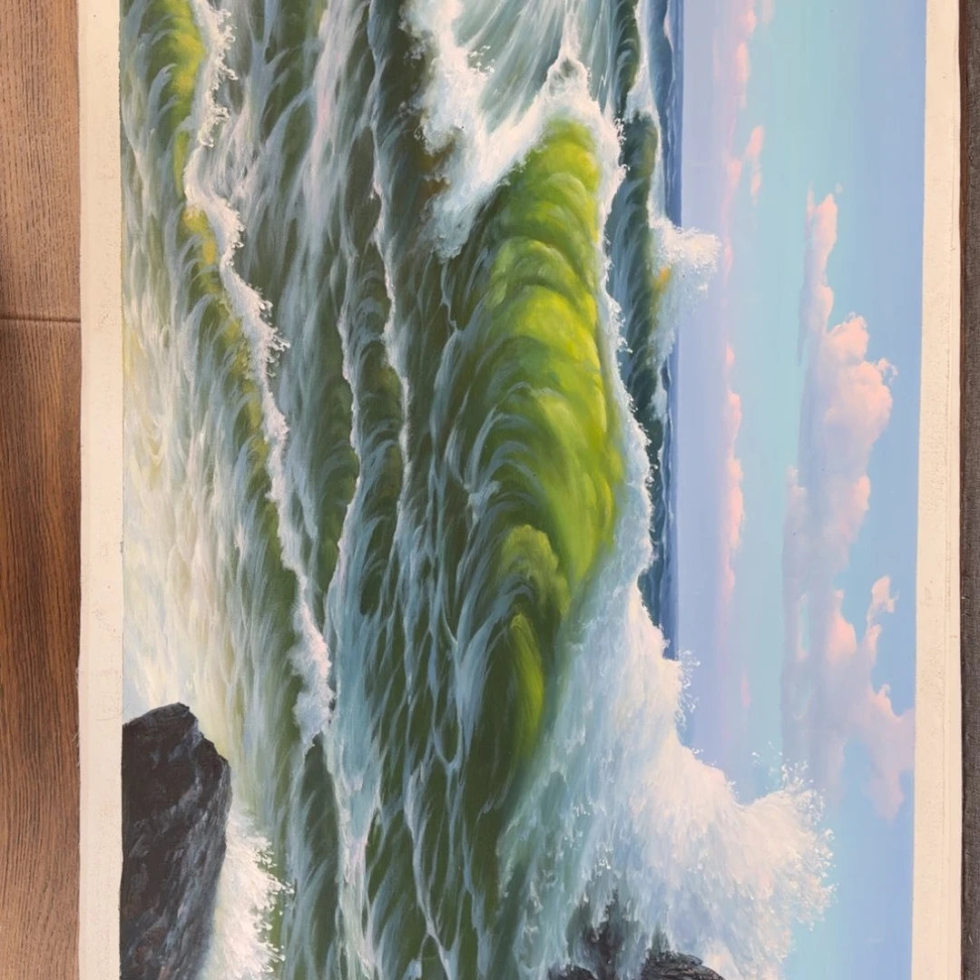 油画你是谁了啊我的手机没