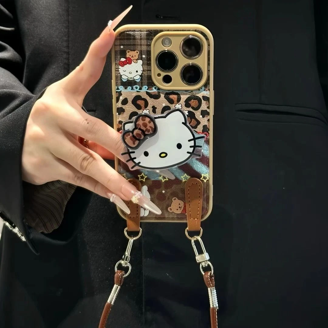拼接KT适用苹果17手机壳13/14ProMax卡通iPhone16/INS风17P