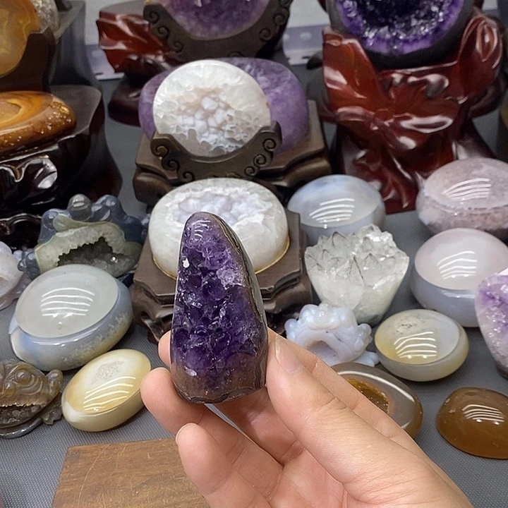 摆件未镶嵌紫晶紫晶