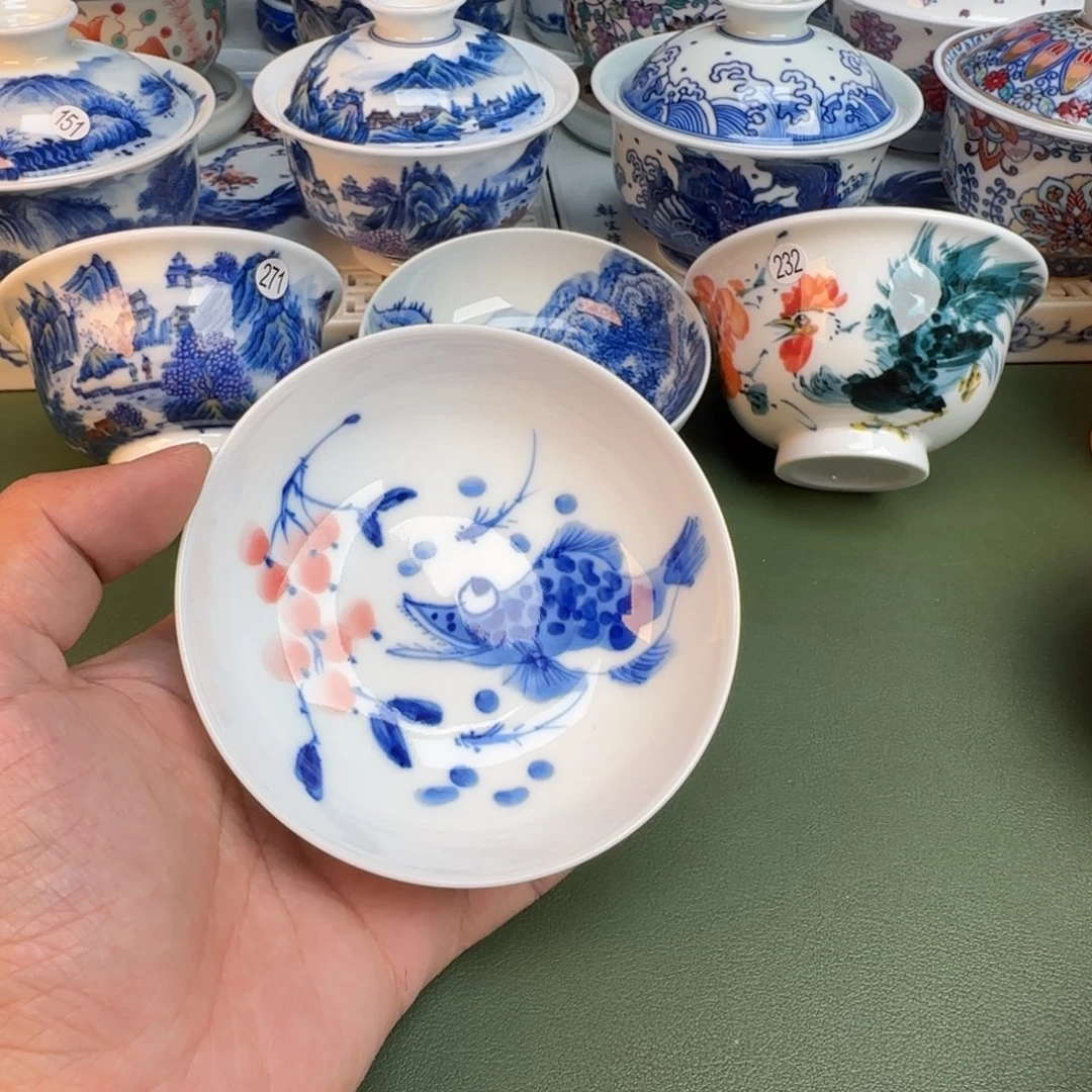 纯手工纯手绘茶具283