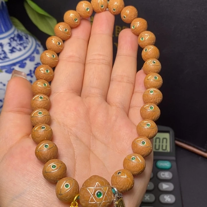 凤眼菩提手串尼泊尔