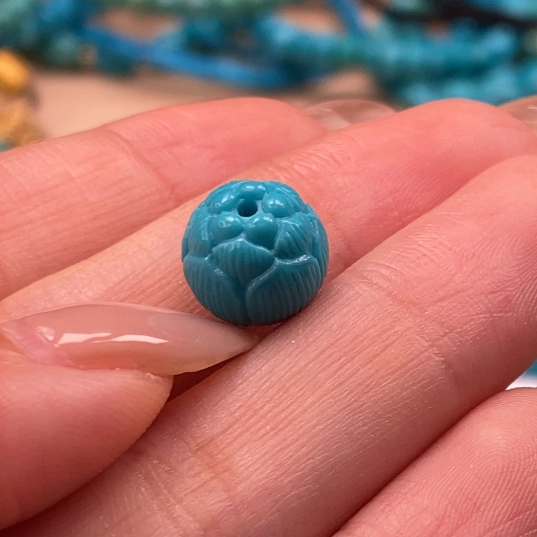 未镶嵌绿松石挂件裆*啦