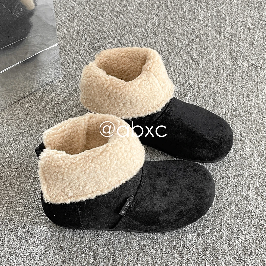复古百搭雪地靴子女款爆款2025新款可两穿棉鞋冬季保暖加绒休闲鞋