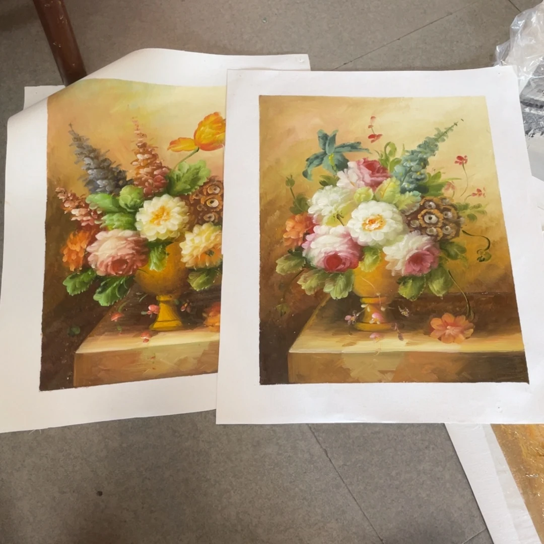 2***哥油画油画作品入选作品2张