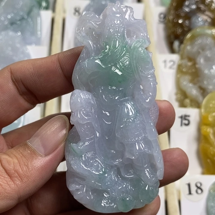 颈饰未镶嵌翡翠1****8关公