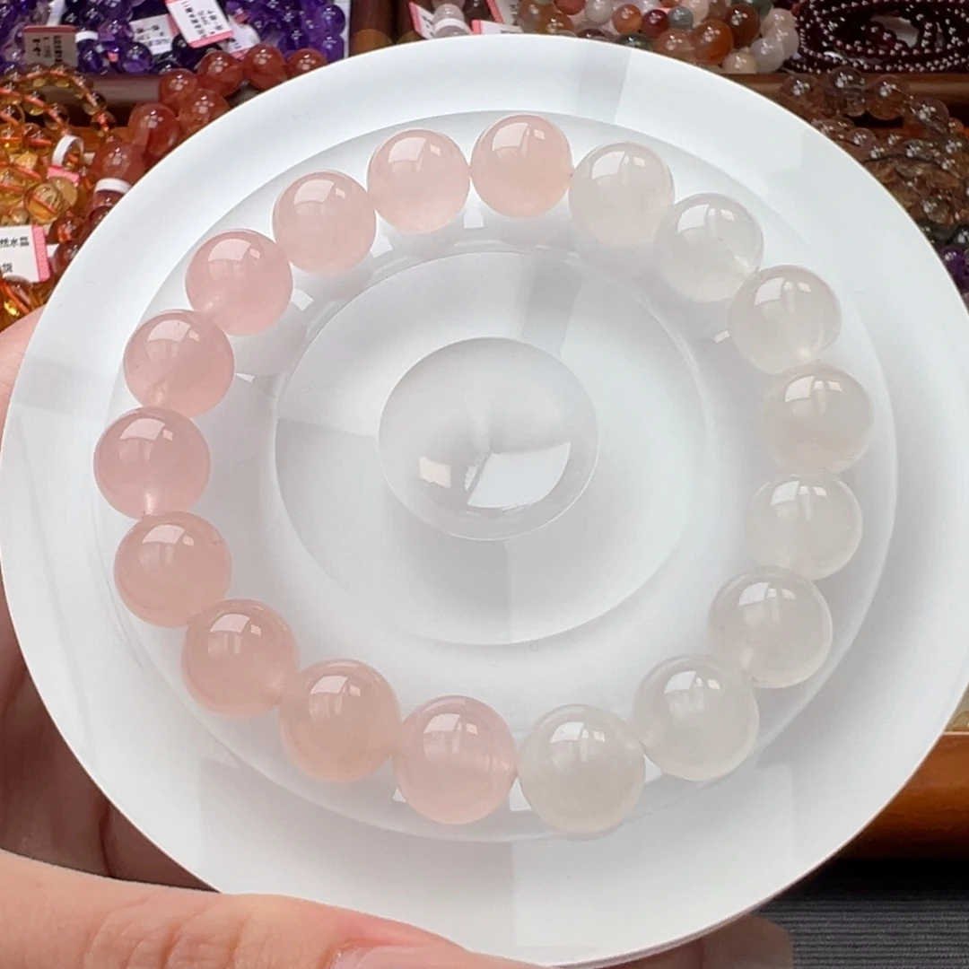 手链未镶嵌水晶粉水晶白水晶设计款11咪