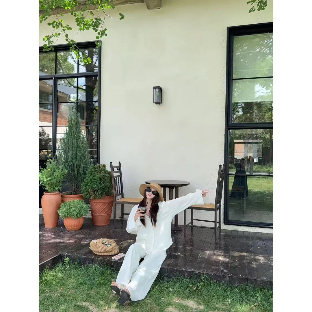 徐秋阳  老钱套装  春夏新款百搭时尚休闲显白套装12771*12776