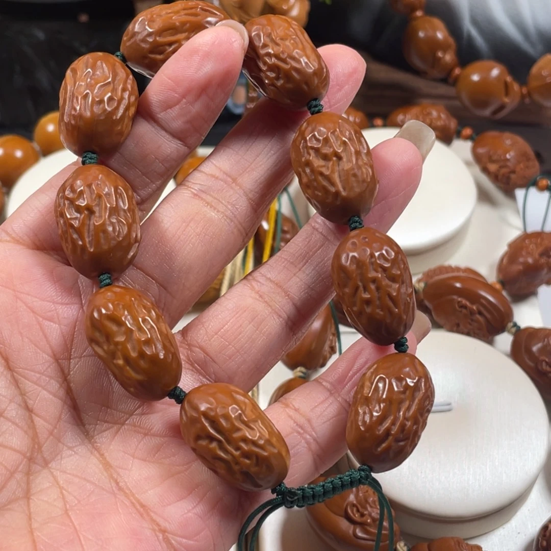 大枣橄榄核手串15尺