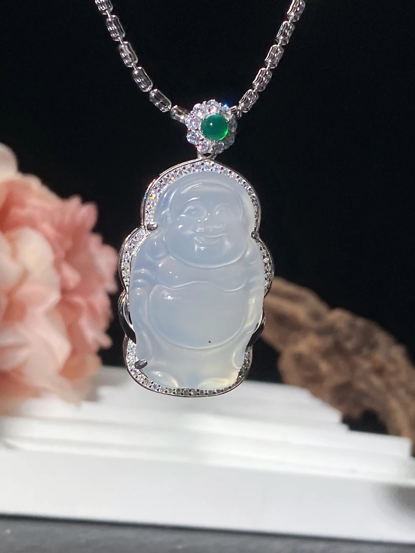 925银银制品 925银白yusui 站佛公吊坠(不含链)