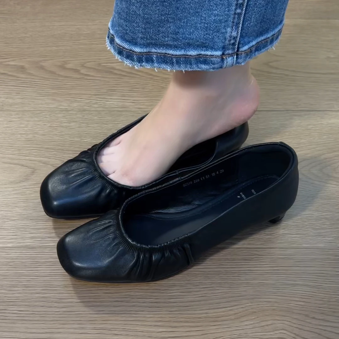 单鞋2025新款单鞋简约职场基础款单鞋舒适软底单鞋春夏女款