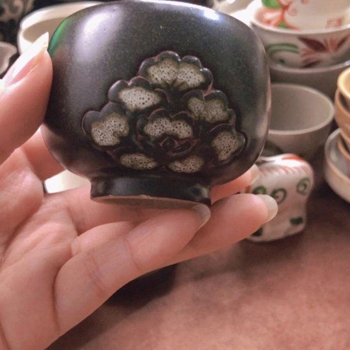 磁州窑纯手工艺术茶具茶杯