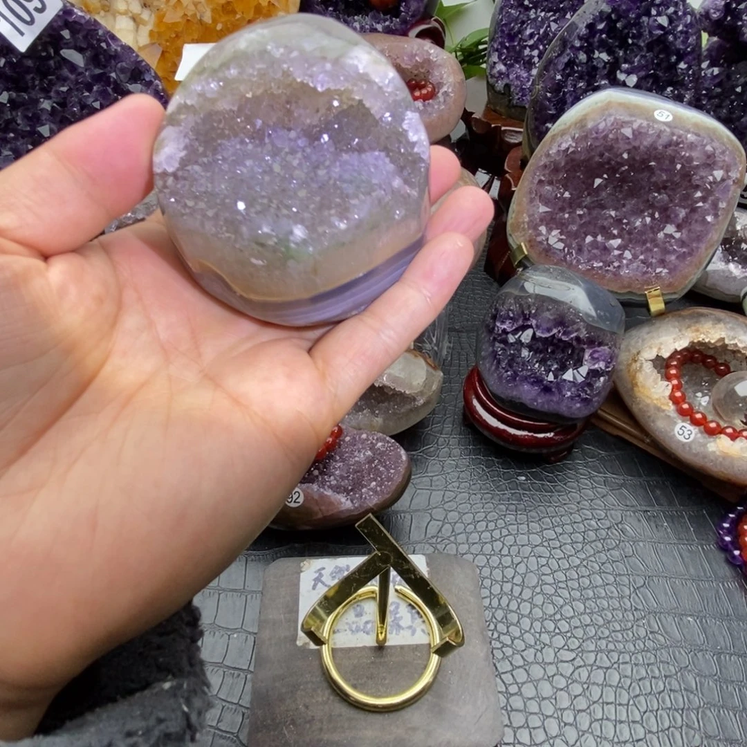 大型摆件（非配饰）未镶嵌紫晶