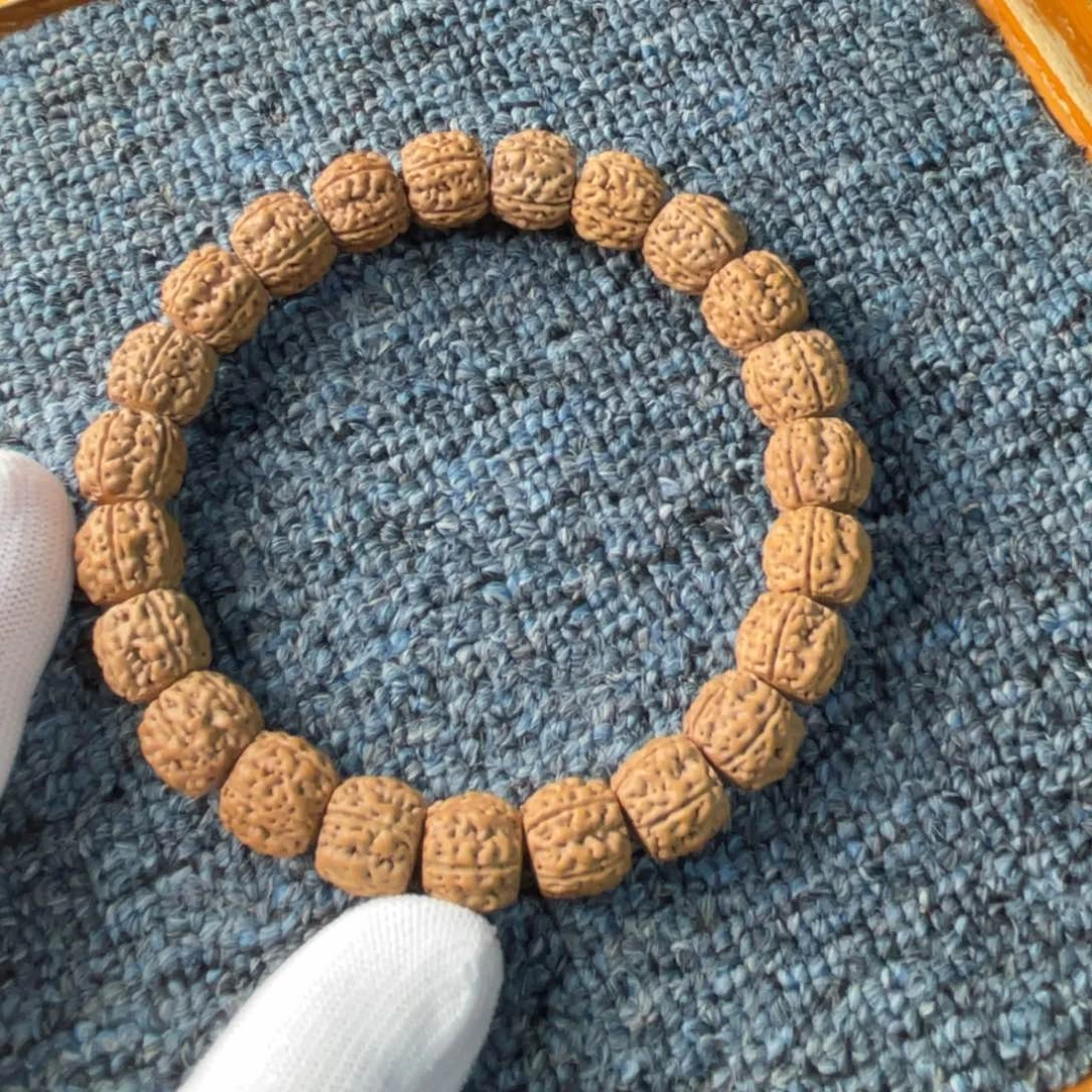 金刚菩提手串龙切盘龙纹归圆单圈
