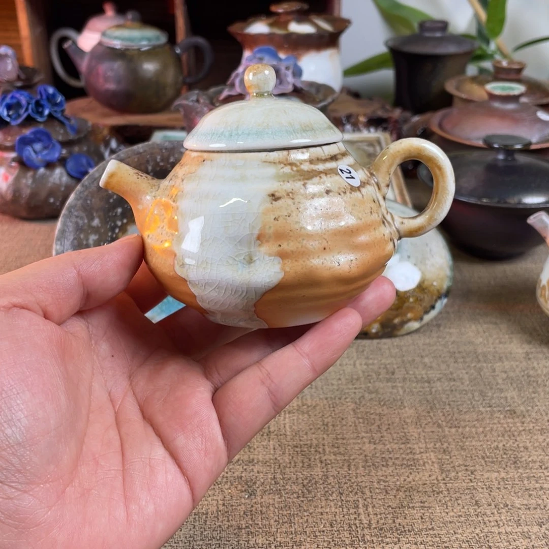 21 中白壶。 150容量