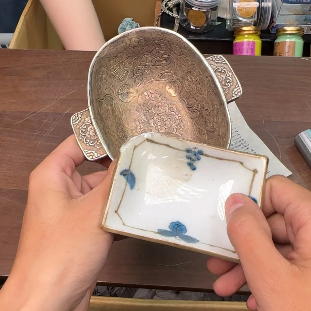 朱泥陶瓷孤品单件车里拍