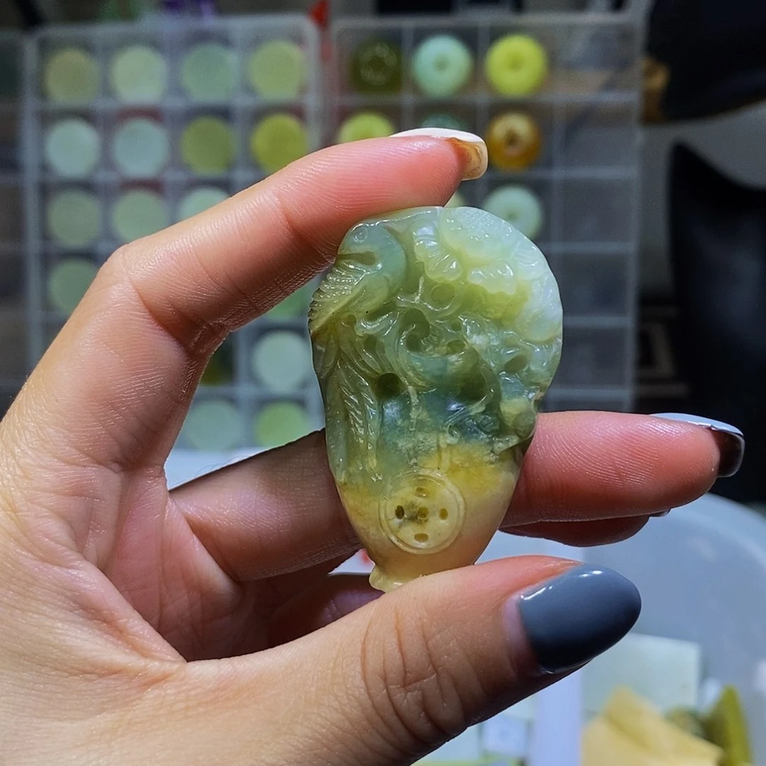 未镶嵌蛇纹石玉其他313