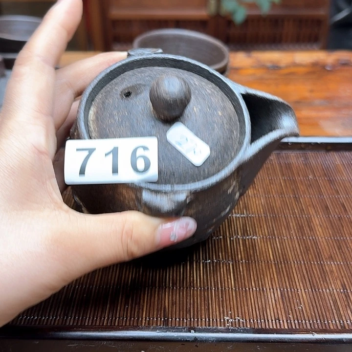 纯手工制作粗陶茶具大****现