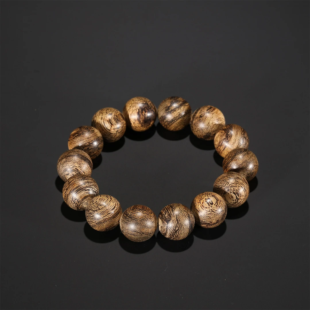 0315、 野生达拉干手串（附检测证书）【“天香茄楠”沉香三拍卖】