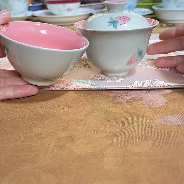 【闪购商品】莓烦恼盖碗➕怀思杯哈哈哈