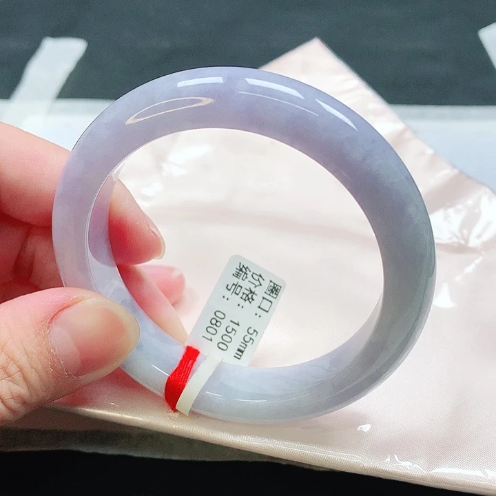 翡翠未镶嵌手镯手镯55