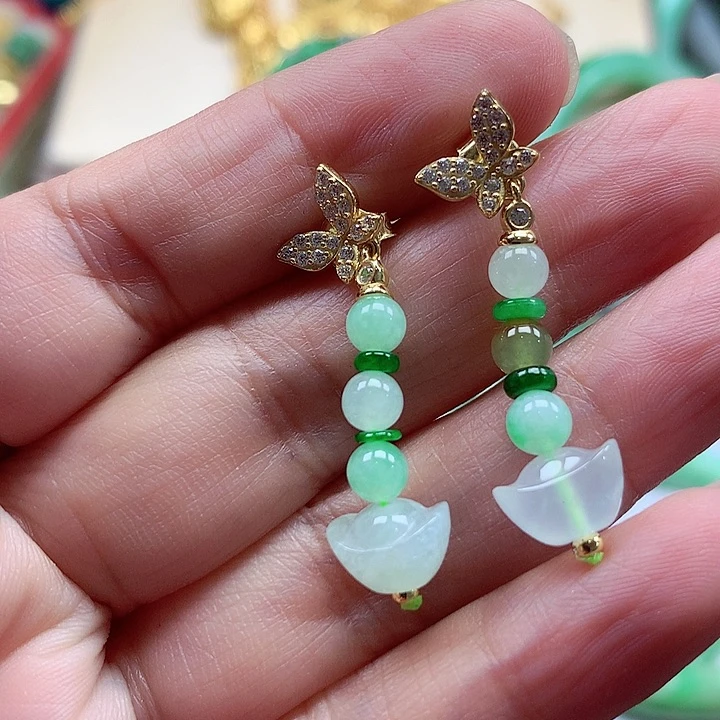 颈饰银S925镶嵌翡翠翡翠