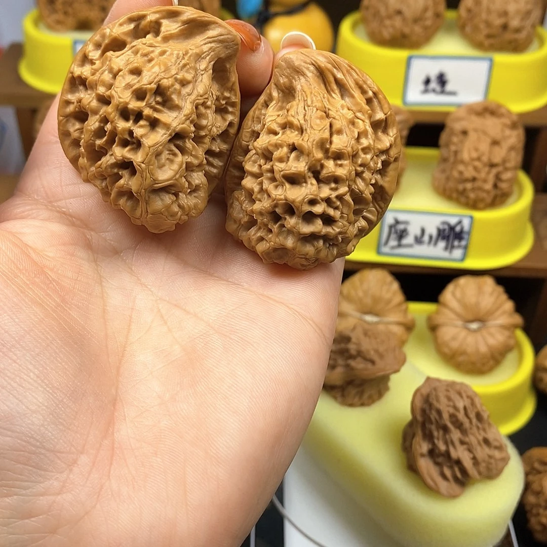 核桃半壁 文玩/木作/... 文玩把件