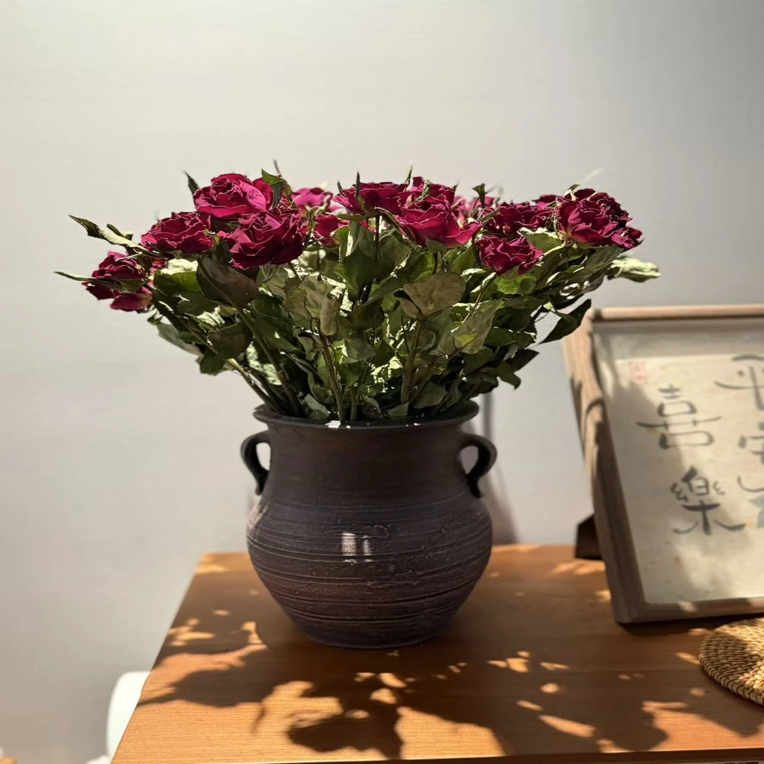 【高盛】单头玫瑰干花,家居装饰美学,提升家居氛围气息,浓浓爱意。
