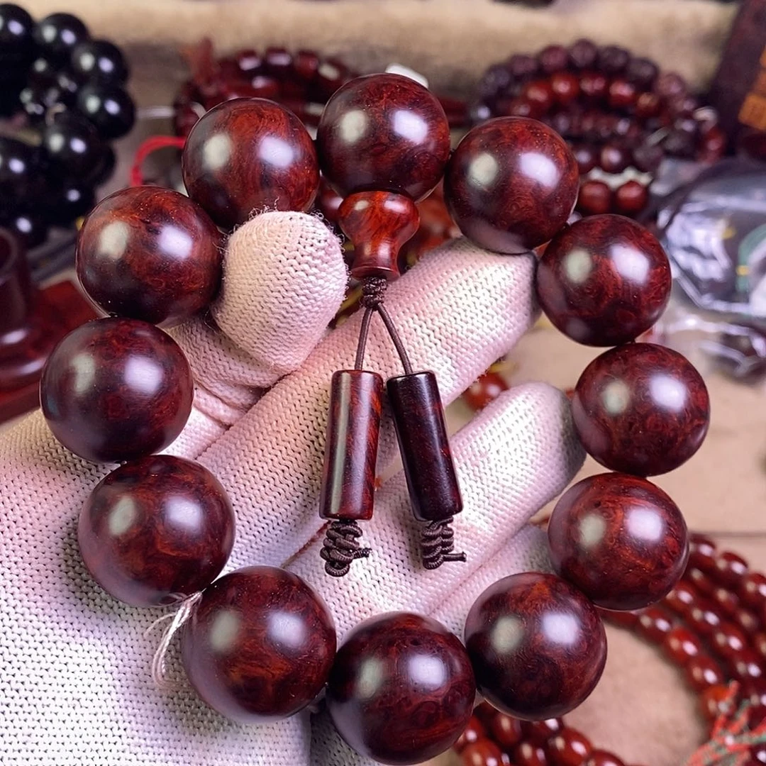 小叶紫檀手串/手链T****_20瘤疤