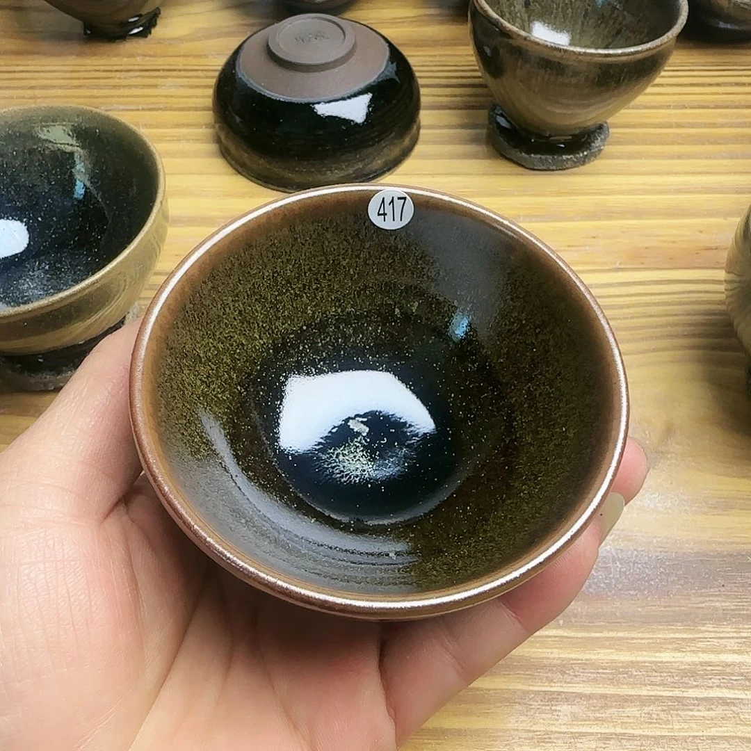 茶盏?****付建窑建盏茶器