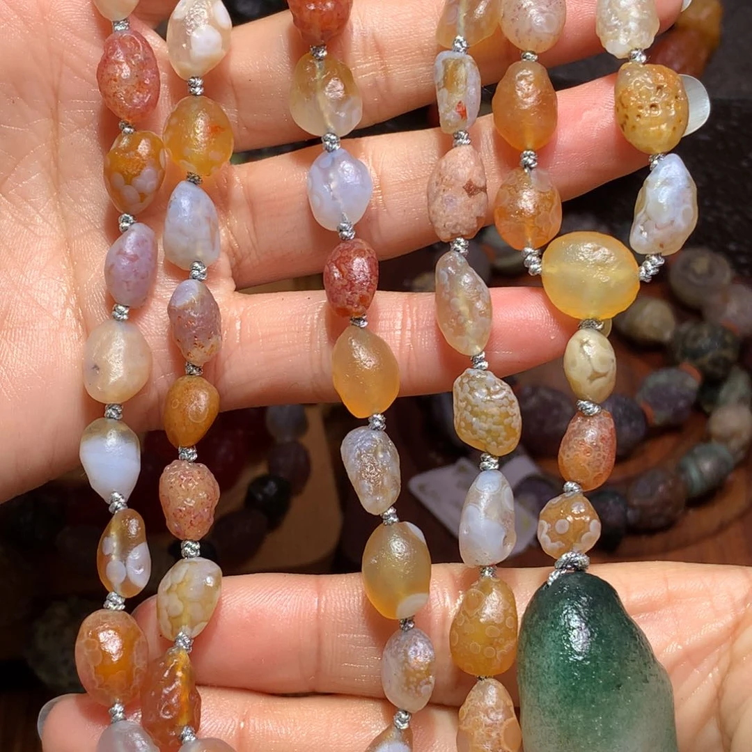 未镶嵌玛瑙/玉髓珠宝半成品